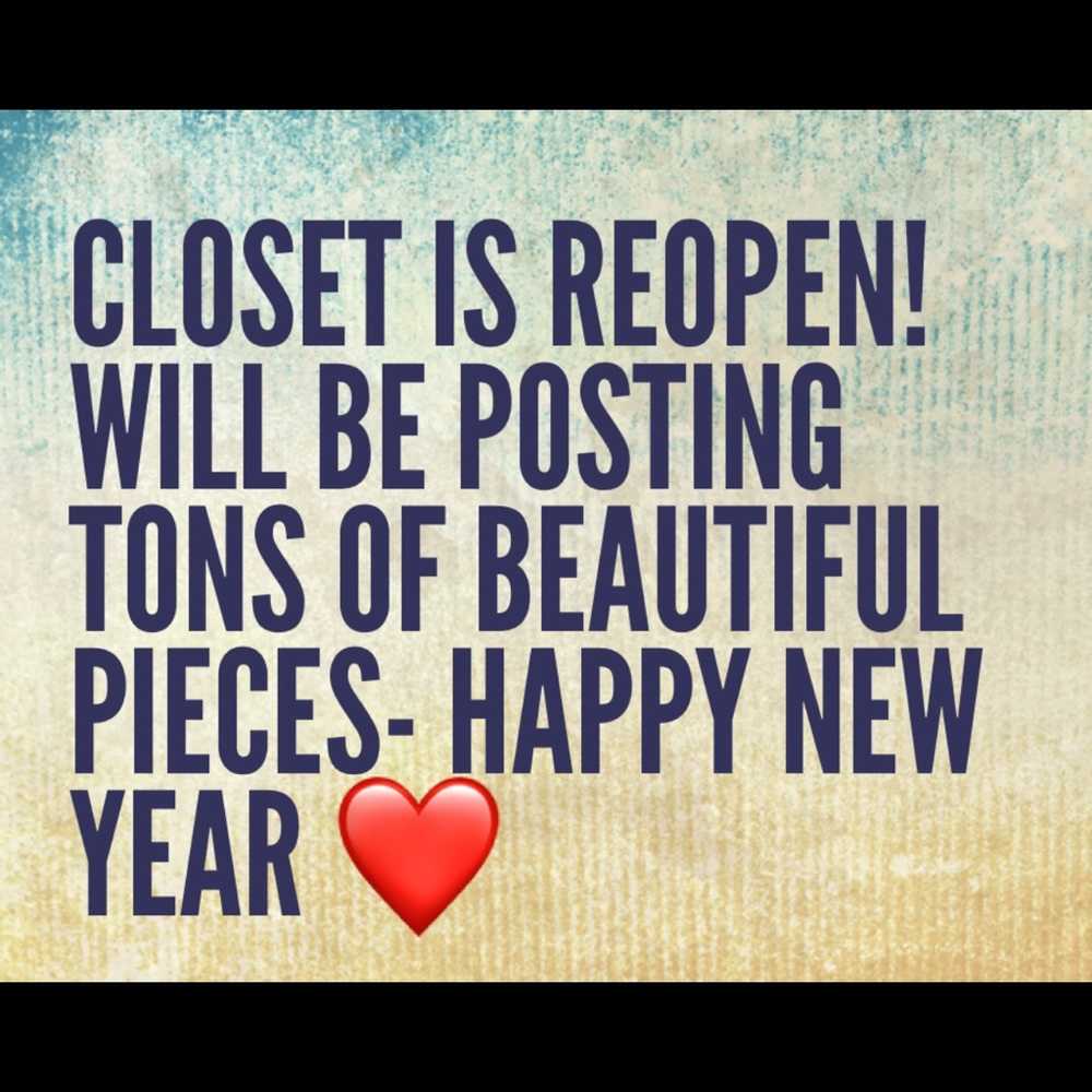 Closet Reopen